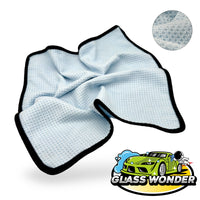 Rocket Gloss Waffeltuch Glass Wonder Mikrofasertuch 350GSM
