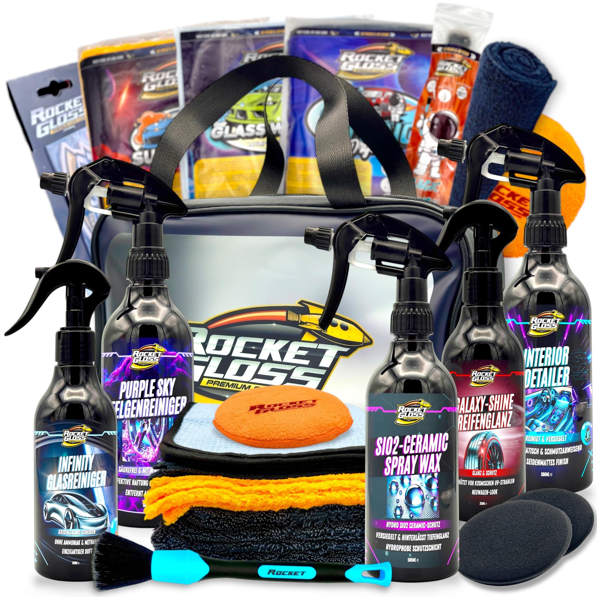 Autopflege-set-fahrzeugpflege-pkw-putzset-autofpegleset-rocket-bundle-auto-geschenkset