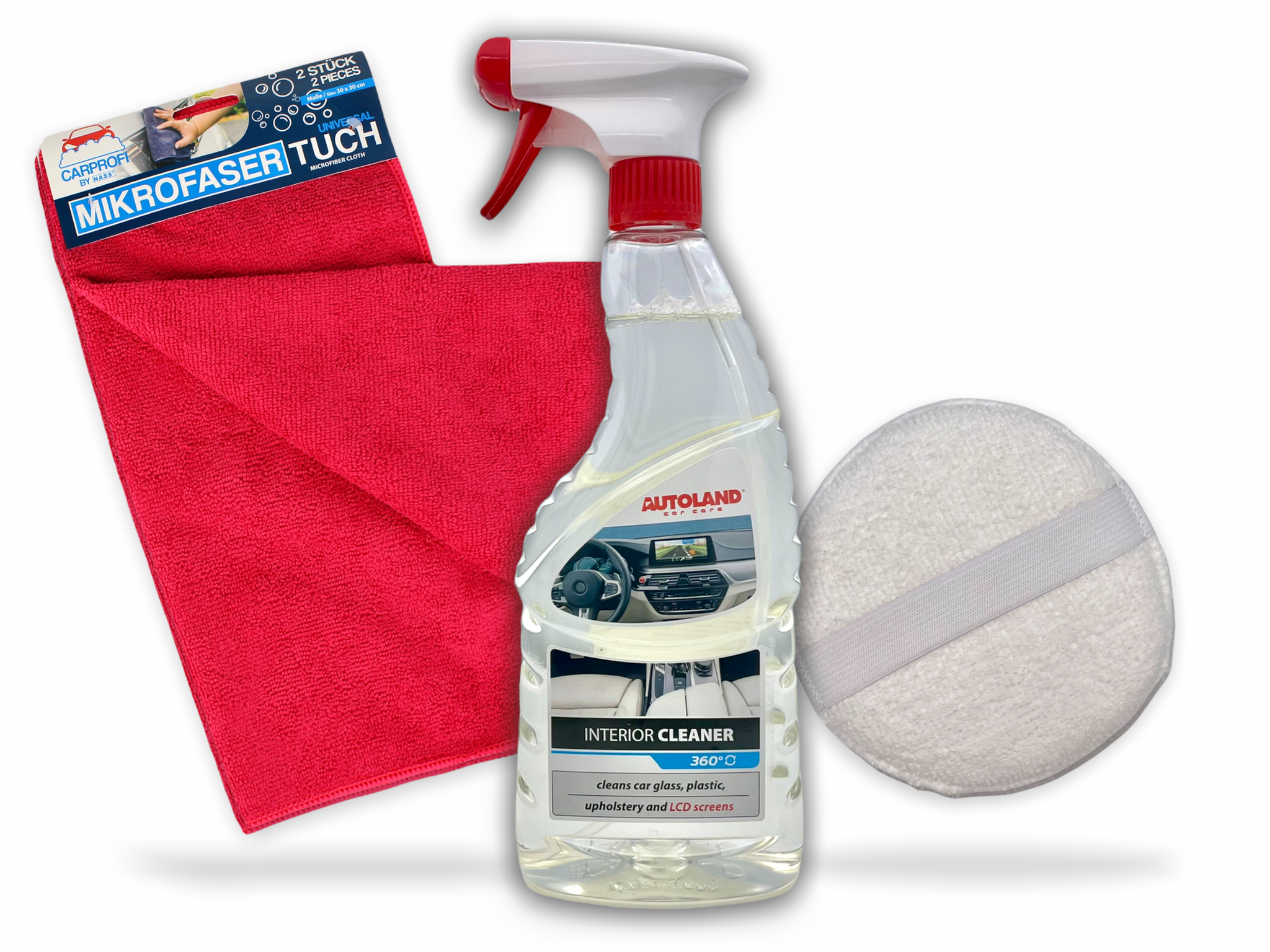 Yunnker Reinigungsbürsten-Set Auto Reinigungsset, 9 PCS Autopflege Set,  (9-tlg), Autowaschset für Auto Reinigung Innenraum Motor, Lüftungsschlitze