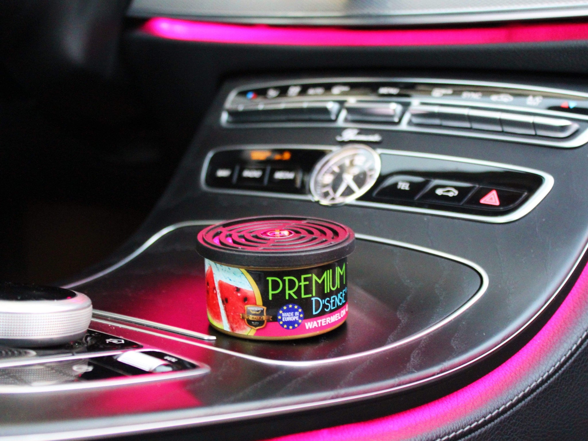 Rocket Car Shop Watermelon Fresh Autoduft Premium D'Sense duftdose lufterfrischer